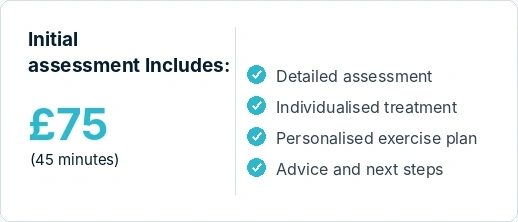£75 initial assessment button